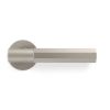 Valli Antonio Citterio Lever on Round Rosette (Esagono) - Satin Nickel PVD
