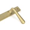 Satin Brass Newbury Slimline Lever Espag. Lock Set