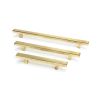 Aged Brass Scully Pull Handle - Medium