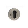 Old English Euro Escutcheons - Matt Gun Metal (Pair)
