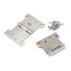 Satin SS (304) 4" x 4" x 6" Parliament Hinge (pair)