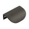 Burlington 75mm Dark Bronze Arched Edge Pull - By Frelan Hardware - BUR941DB
