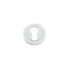 Zoo Hardware Euro profile round escutcheon - Polished Chrome
