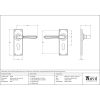Polished Chrome Hinton Lever Euro Lock Set