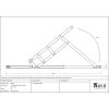 SS 24" Defender Friction Hinge - Top Hung