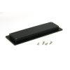 Matt Black 175mm Plain Rectangular Pull