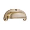 Traditional Cup Pull Antique Brass
