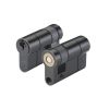 Zoo Hardware 45mm Euro Single Keyed to Differ - Black
