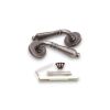 Hazel Lever Door Handle Pewter