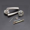 Leygo Lever Door Handle Satin Nickel