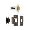 Jedo Heavy Duty Tubular Latches - 45 Degree Short Travel 64mm Dark Bronze - By Frelan Hardware - JL-HDT64DB