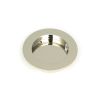 Polished Nickel 75mm Plain Round Pull