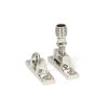 Polished Nickel Beehive Brighton Fastener - Narrow (Square)