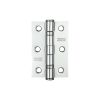 Zoo Hardware Door Hinge 2 Ball Bearing 3"x2"x2mm - Chrome
