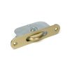 Satin Brass Radiused Sash Pulley 75kg