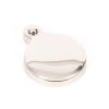 Polished Nickel 30mm Round Escutcheon