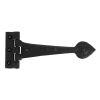 Black Textured 10½" Cast T Hinge (pair)