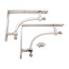 Beehive Large Shelf Bracket Polished Nickel (Sold in Pairs)