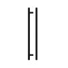 Zoo Hardware Top Drawer Fittings T Bar 256mm - Black