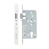 Zoo Hardware 2 Piece - DIN night latch - 72mm c/c - backset 55mm - radius - White