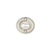 Slimline Standard Escutcheon Polished Nickel