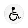 Zoo Hardware Sex Symbol - Disabled - 76mm dia - White