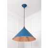 Smooth Copper Hockley Pendant in Upstream