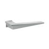 Forme Naxos Lever Door Handle on Concealed Square Rose - Satin Chrome (Pair)