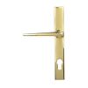 Polished Brass Eaton Slimline Lever Espag. Lock Set