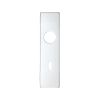 Zoo Hardware Spare Push on Lock Backplate for Aluminium - Satin
