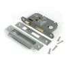 Satin Chrome 2½" Heavy Duty Bathroom Mortice Lock