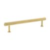 Millhouse Brass Paddington Spiral T-Bar Cabinet Pull Handle 160mm - Satin Brass