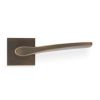 Valli Otello Lever on Square Rosette - Antique Brass