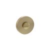 Senza Pari Key Escutcheons on Round Rose - Satin Nickel