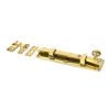 Polished Brass 6" Universal Bolt
