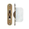 Zoo Hardware Brass Ball Bearing Pulleys - 2 1/4" Radius Forend - Bronze