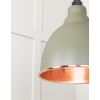Hammered Copper Brindley Pendant in Tump