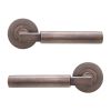 Opal Knurlmond Lever on Rose Matt Antique