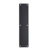 Zoo Hardware Finger Plate - Black