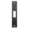 Zoo Hardware Square Forend, Strike and Escutcheon Pack t/s ZFB02 Fire Brigade Lock - Black