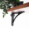 Victorian Ironbridge Shelf Bracket Black (Sold in Pairs)