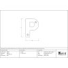 Polished Nickel Letter P