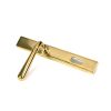 Polished Brass Newbury Slimline Lever Espag. Lock Set