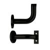 Zoo Hardware Handrail Bracket (Concealed) SSS - 3" - Powder Coat Black