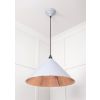 Smooth Copper Hockley Pendant in Birch