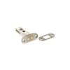 Atlantic Radius Fire-Rated CE Marked Bolt Through Tubular Deadbolt 3" - Polished Nickel