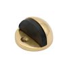 Half Moon Door Stopper Polished Brass