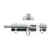 Brass Barrel Bolt 75mm Polished Chrome