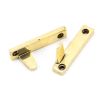Aged Brass Night-Vent Locking Avon Fastener