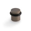 Valli 38 x 35mm - Floor Mounted Plain Doorstop - Concealed Fix - Antique Brass